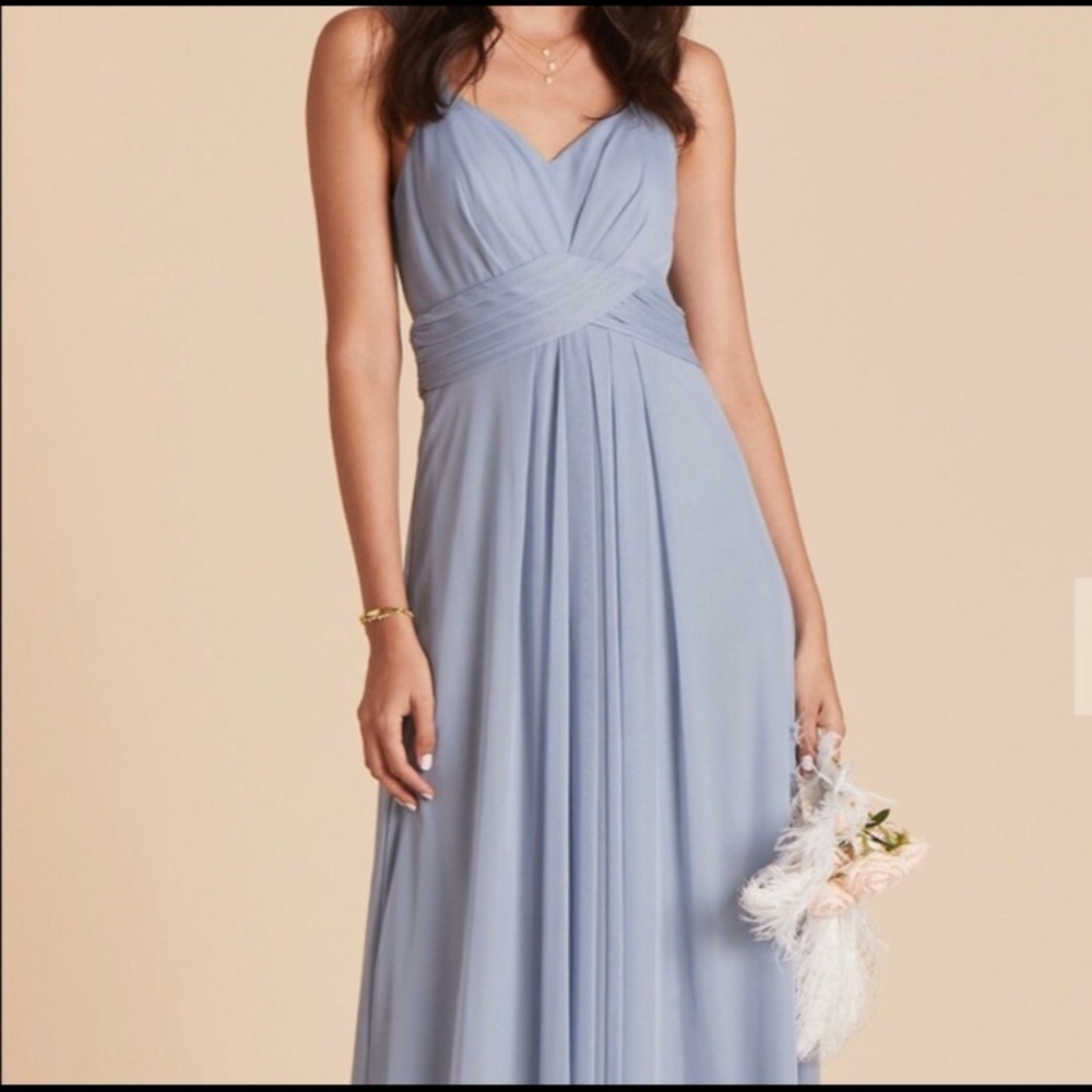 Birdy Grey Dusty Blue. Bridesmaids Dress. Size L